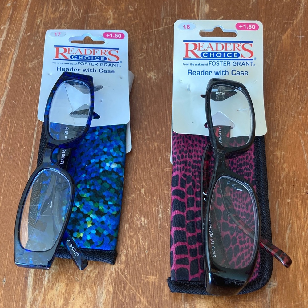 Foster Grant Reader's Choice Glasses +1.50